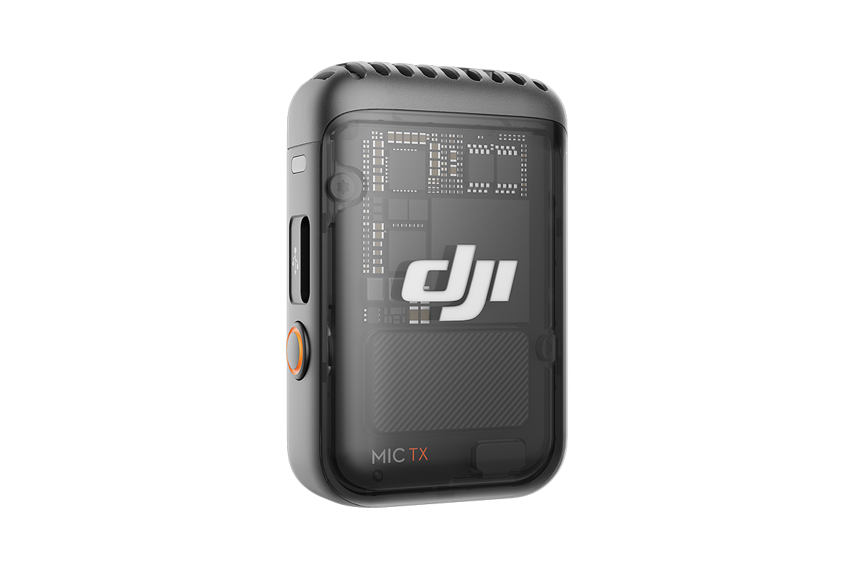 DJI Mic 2 Transmitter/Recorder with Built-In Microphone (Shadow Black)