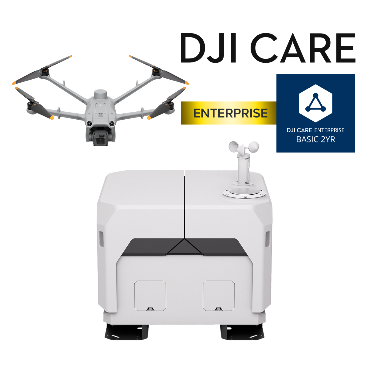 DJI Dock 2 with Matrice 3D Ready to Fly Kit (Care Basic 2 Yr)