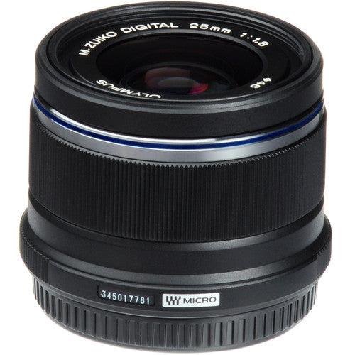 Olympus M.Zuiko Premium 25mm f1.8 Lens Black