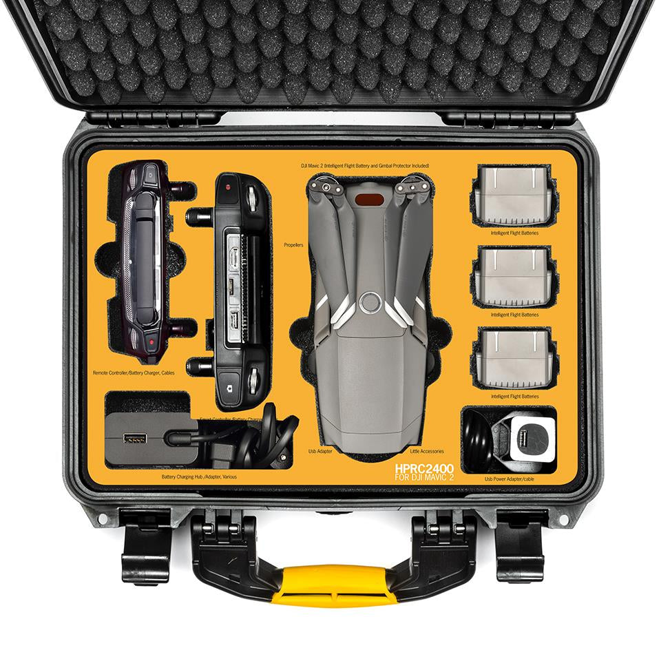 HPRC Cases - Hard Case for DJI Mavic 2 w/Smart Controller HPRC2400