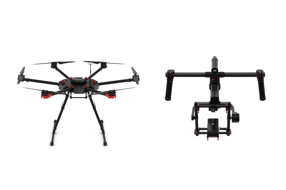 DJI Matrice 600 Pro Ready-To-Fly RED Camera Kit