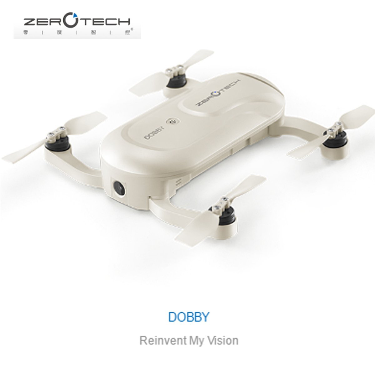 ZEROTECH Dobby Pocket Selfie Drone FPV With HD Camera - Bundle with Free Prop Guards