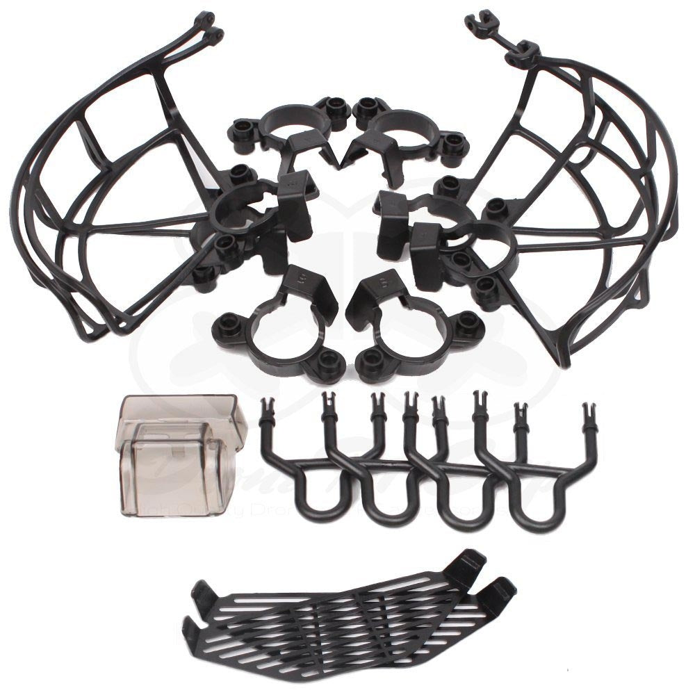 FlyPro DJI Spark Protection Kit - Propeller Guard, Landing Gear, Finger Guard