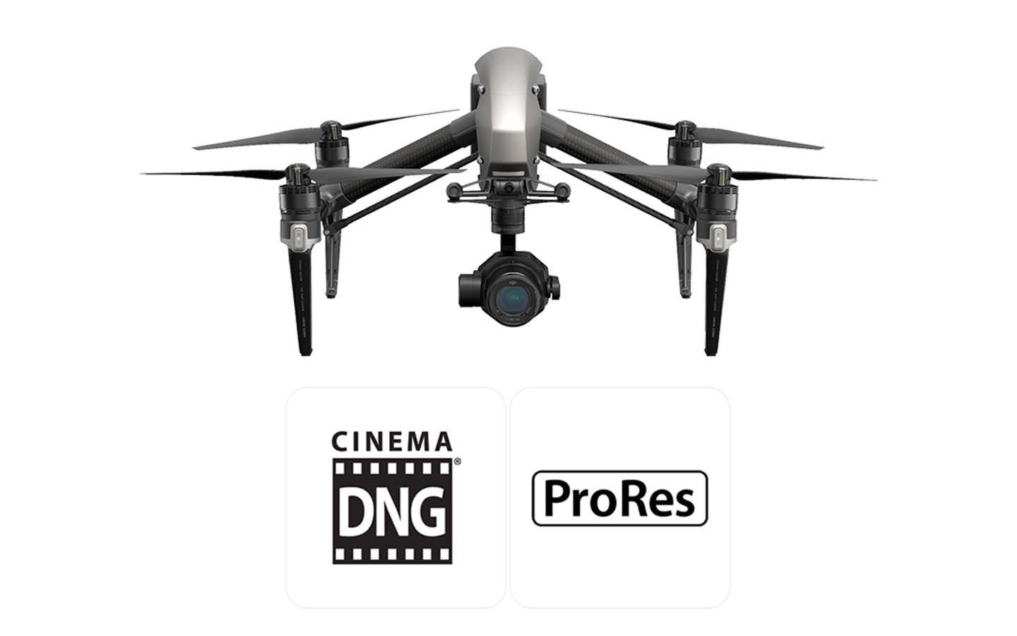 DJI Inspire 2 Advanced Combo with Zenmuse X7, Apple ProRes, CinemaDNG Licenses