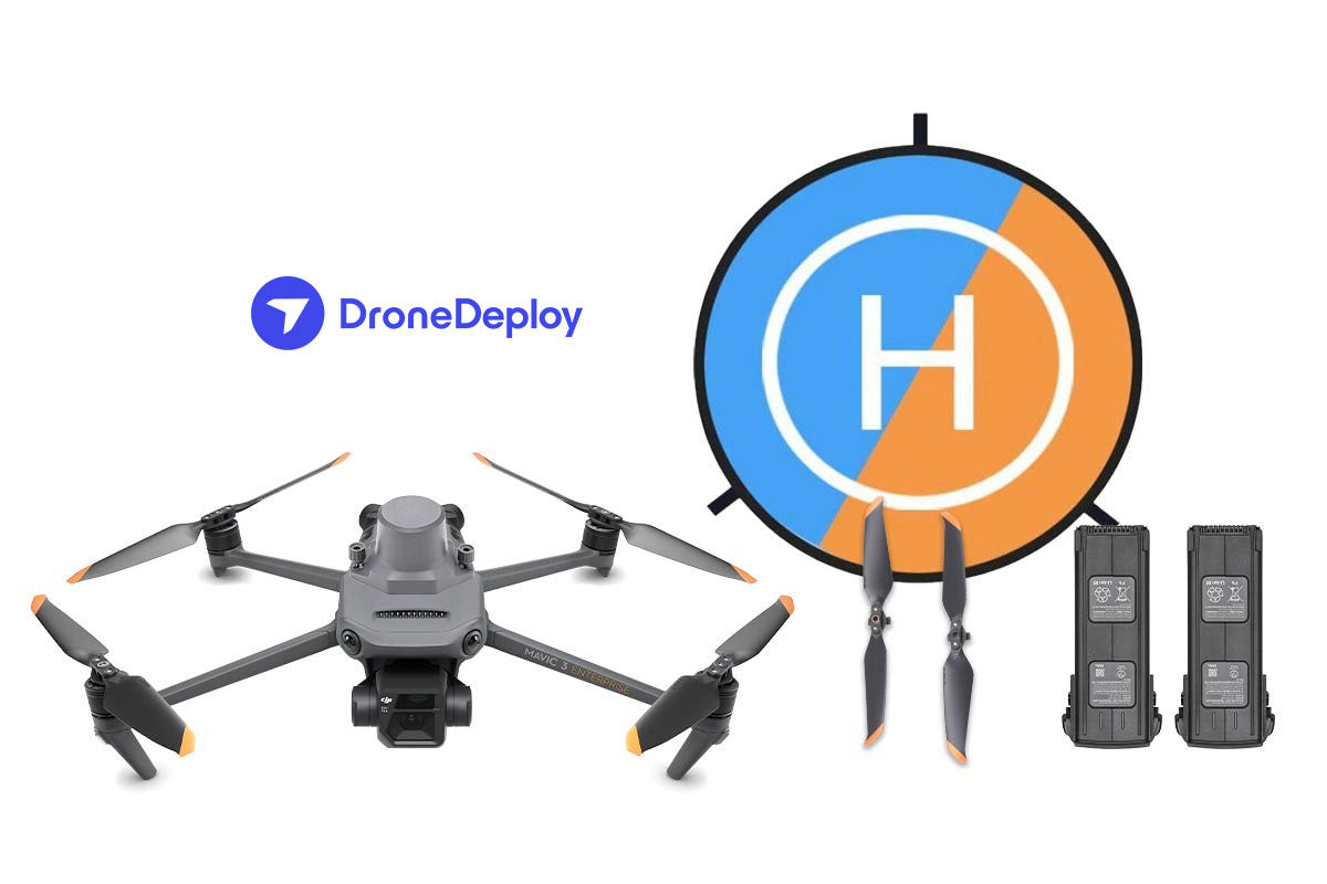 DroneDeploy Mavic 3 Enterprise RTK Ready to Fly Bundle Package