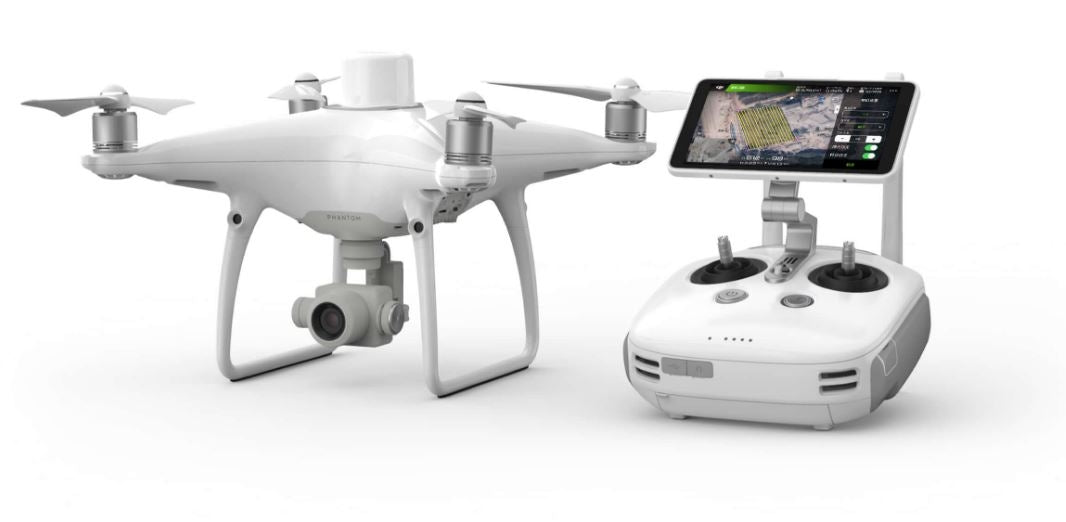 DJI Phantom 4 RTK + D-RTK 2 Mobile Station Combo (Shield Basic)