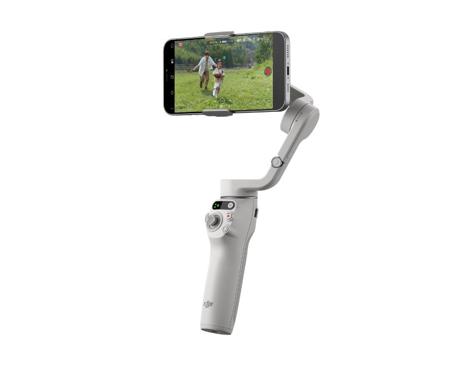 DJI Osmo Mobile 6 Platinum Gray Smartphone Gimbal Stabilizer Extension Rod Android & IOS