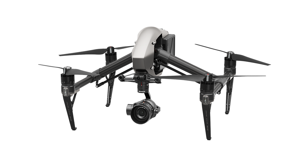 DJI Inspire 2 Advanced Combo with Zenmuse X5S Camera CinemaDNG and Apple ProRes