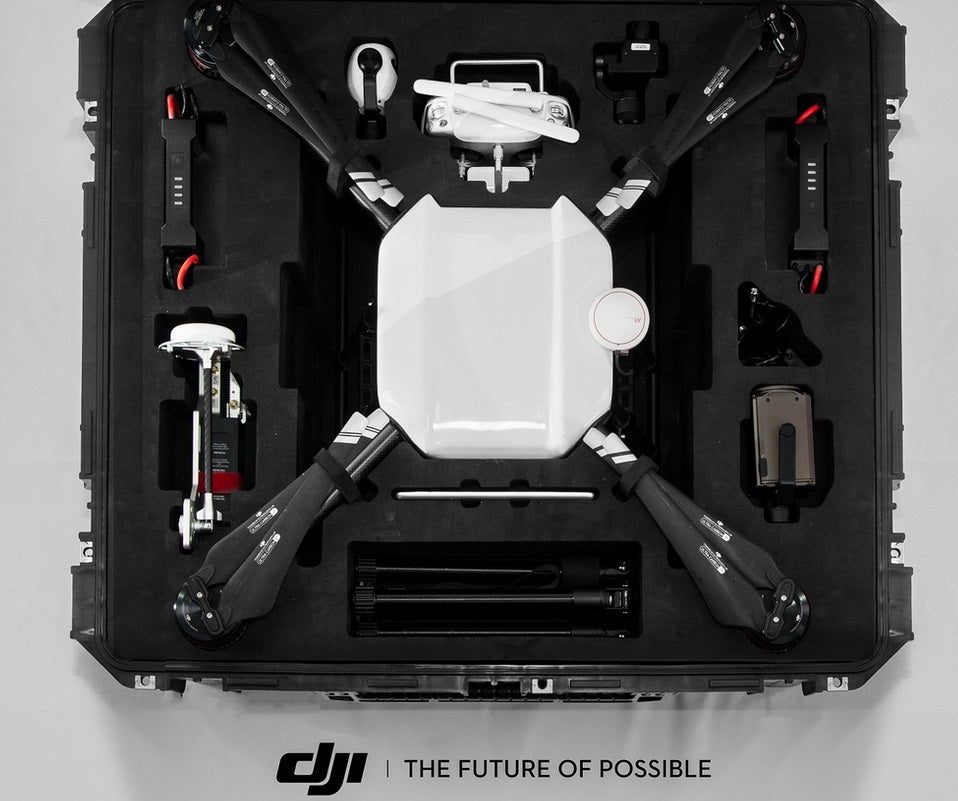 DJI Wind 2 Industrial Quadcopter Drone IP56 Rain and Dust Resistance